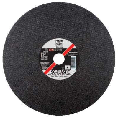 Pferd A-SG Chop Saw Cut-Off Wheel, 14 in Dia, 3/32 in Thick, 36 Grit, Alum Oxide, 64502
