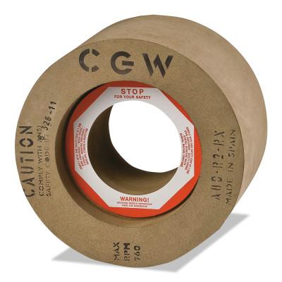 CGW Abrasives Rubber Feed Regulating Wheels, Type 7, 14 X 8, 5" Arbor, 35361