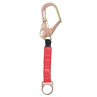 MSA Large Hooks with Straps, 2 1/2 in,  1, Snap Hook; D-Ring, 10002820