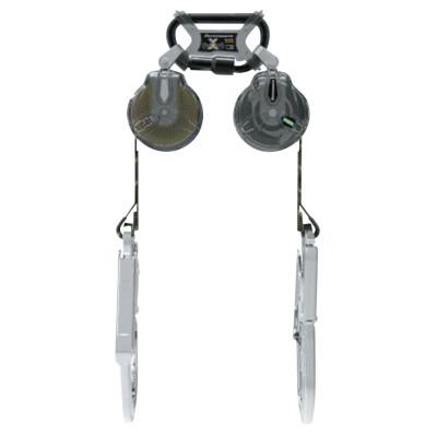 MSA Latchways Mini Personal Fall Limiter, 6 ft, AL36CL Hook, 2 Legs, 400 lb Cap, 63111-00A