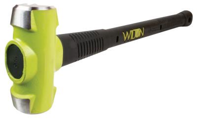 JPW Industries B.A.S.H Unbreakable Handle Sledge Hammer, 6 lb Head, 30 in Ergonomic Handle, 20630