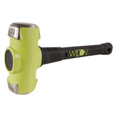 JPW Industries B.A.S.H Unbreakable Handle Sledge Hammer, 10 lb Head, 16 in Ergonomic Handle, 21016