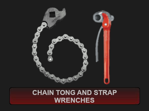 Chain Tong and Strap Wrenches