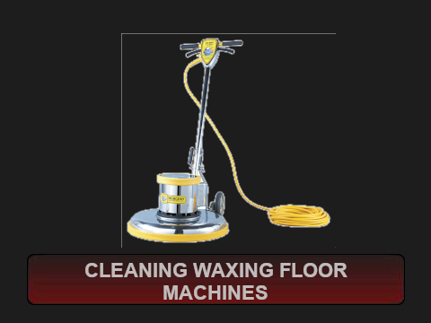 Cleaning/Waxing Floor Machines