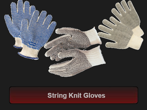 String Knit Gloves