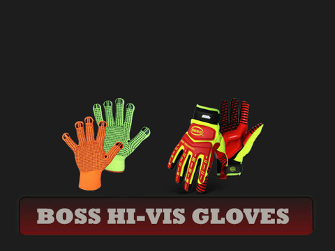 Boss Hi-Vis Gloves