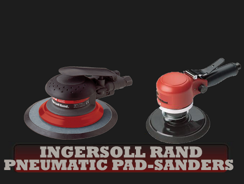 Ingersoll Rand Pneumatic Pad Sanders