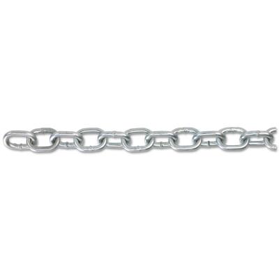 Peerless® Industrial Group Passing Link Chains, Size 4/0, 100 ft, 600 lb Limit, Bright Zinc, 6074032