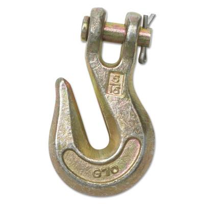 Peerless® Industrial Group Grade 70 Clevis Grab Hooks, 1/2 in, 11,300 lb, Peer Gold, 8024615