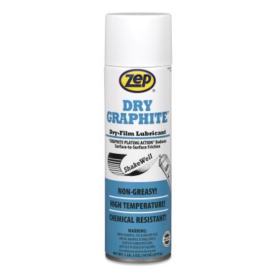 Zep Professional?? DRY GRAPHITEƒ?› Dry-Film Graphite Lubricant, 18 oz, Aerosol Can, 16401