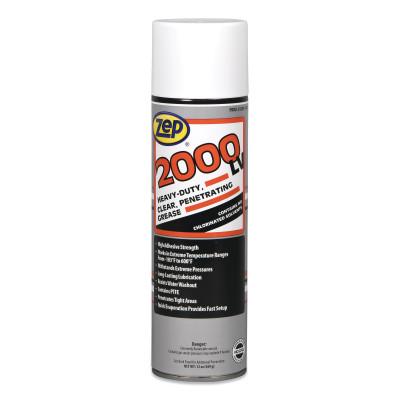 Zep Professional?? Zep?? 2000ƒ?› LV Heavy-Duty Clear Penetrating Grease, 13 oz, Aerosol Can, 328901