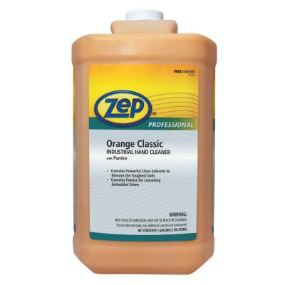 Zep Professional® Orange Classic Industrial Hand Cleaner with Pumice, Orange, Bottle, 1 gal, 1046475