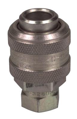 Alemite® Extra Heavy Duty Air & Water Fittings, Straight, Male/Female, 1/4 in (NPTF), 328030