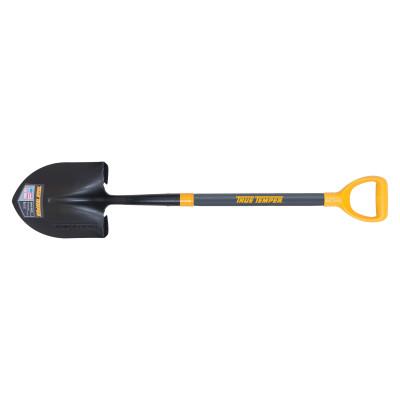 The AMES Companies, Inc. Forged Round Point Shovels with D-Top, 11 1/2 in x 9 in, 2586100