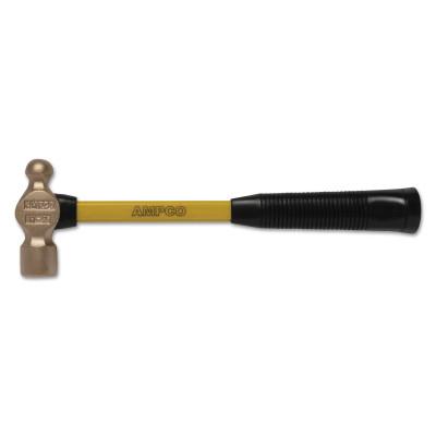 Ampco Safety Tools Engineers Ball Peen Hammers, 2 1/4 lb, 14 in L, H-5FG