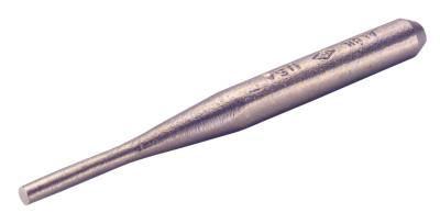 Ampco Safety Tools Pin Punches, 6 in, 1/4 in tip, Aluminum Bronze, P-51