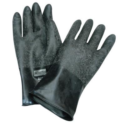 Honeywell Chemical Resistant Butylâ„¢ Gloves, Size 8, Black, 13 mil, Grip-Safâ„¢, B131R/8