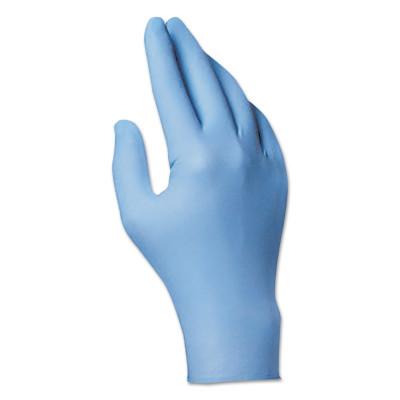 Honeywell Dexi-Task Disposable Powdered Nitrile Gloves, 5 mil, Medium, Blue, LA049/M