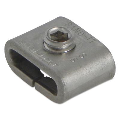 Band-It?? Scru-Lokt Buckle, 3/4 in W, 201 Stainless Steel, Hex Key Provided, C72699