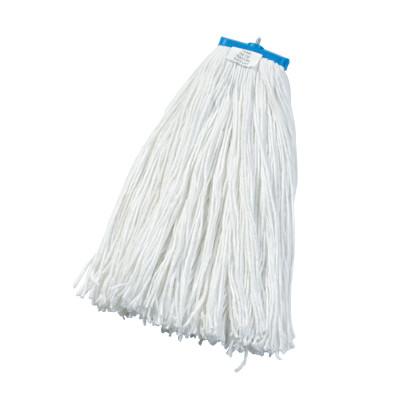 Boardwalk Cut-End Lie-Flat Wet Mop Head, Rayon, 24oz, White, 724RCT