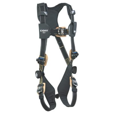 3M™ ExoFit NEX Arc Flash Harness w/ PVC Coated Aluminum D-Rings, Back D-Ring, Small, 1103085