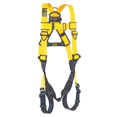 Capital Safety Delta CrossOver Position/Climb Harness,Back/Front/Side D-Ring,PassThru Buckle,XL, 70007411401