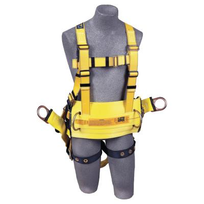3M™ Delta Derrick Harness with Pass Thru Connection, Extended Back D-Ring, X-Large, 1106107