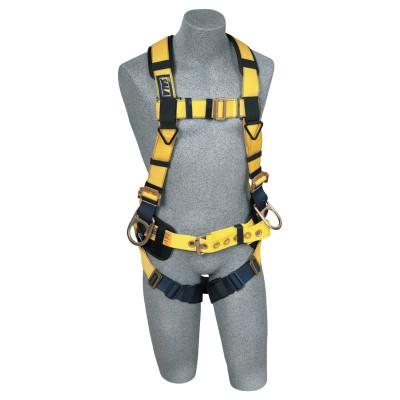 3M™ Delta Iron Worker's Harness with Pass Thru Buckle Leg Straps, Back D-Ring, XL, 1106452