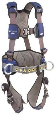 3M™ ExoFit NEX Construction Harnesses, Back & Side D-Rings, Duo-Lok QuickConnect, LG, 1113127