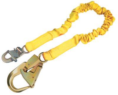 3M™ ShockWave2 Shock Absorbing Lanyard, 6 ft, Aluminum Swivel Snap Connection, 1 Leg, 1244311