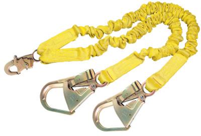 3M™ ShockWave2™ 100% Shock Absorbing Lanyard, 6 ft, Self-Locking Snap, 310 lb Capacity, 1244412