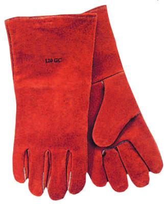 ORS Nasco Quality Welding Gloves, Split Cowhide, Large, Blue, Leather Cuff, Right Hand, B-20GC-RHO