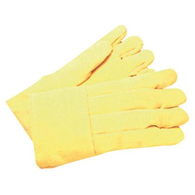 ORS Nasco High Heat Wool-Lined Kevlar® Gloves, Yellow, Large, K-37WL