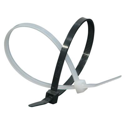 ORS Nasco Elite Cold Weather Cable Ties, 50 lb Tensile Strength, 11.1 in L, Black, 100 Ea/Bag, 1150AW