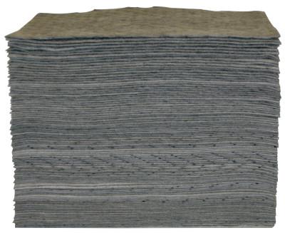 ORS Nasco Universal Sorbent Pad, Heavy-Weight, Absorbs 20.5 gal, 15 in x 17 in, AB-BPU100