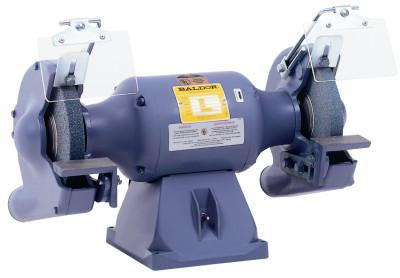 BaldorÂ® Electric 8" Industrial Grinders, 3/4 hp, 36/60 Grit Wheels, Single Phase, 1,800 rpm, 8100W