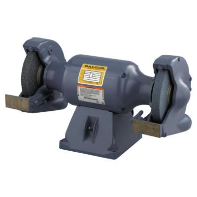 BaldorÂ® Electric 8" Industrial Grinders, 3/4 hp, 36/60 Grit Wheels, Single Phase, 3,600 rpm, 8107W