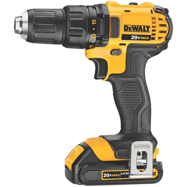 Dewalt 20V MAX* LITHIUM ION COMPACT DRILL / DRIVER KIT - AMMC