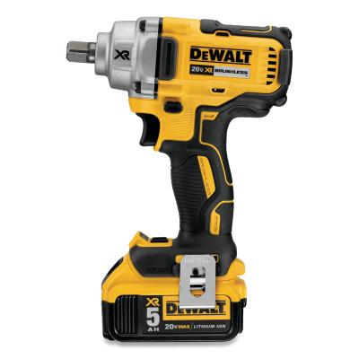 DeWaltÂ® 20V MAX* XRÂ® High Torque 3/4 in Impact Wrench, 3/4 in, 400/1,200/1,900 RPM, Hog Ring Anvil, DCF897P2
