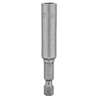 DeWaltÂ® Socket Adapters, 1/4 in Drive, 2 9/16 in Long, DW2221B