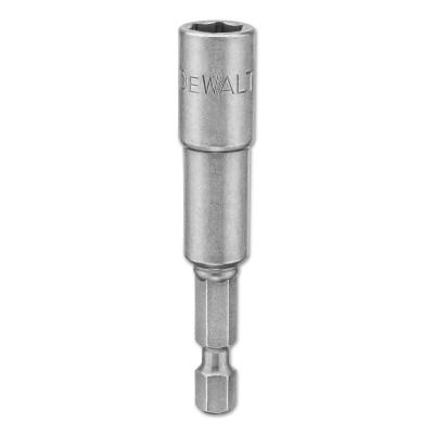 DeWaltÂ® Socket Adapters, 5/16 in Drive, 2 9/16 in Long, DW2222B