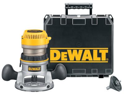DeWaltÂ® Fixed Base Router Kit, DW616K