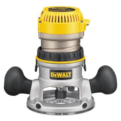 DeWaltÂ® EVS Fixed Base Router w/Soft Start, DW618