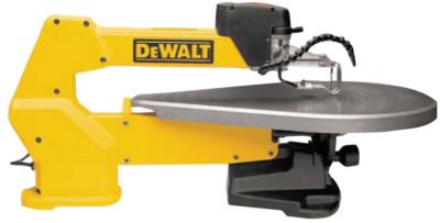 DeWaltÂ® Heavy-Duty 20" Variable-Speed Scroll Saw, DW788