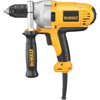 DeWaltÂ® 1/2 in Heavy-Duty Drills, Metal, Single Sleeve Ratcheting Chuck, 1,200 rpm, DWD215G