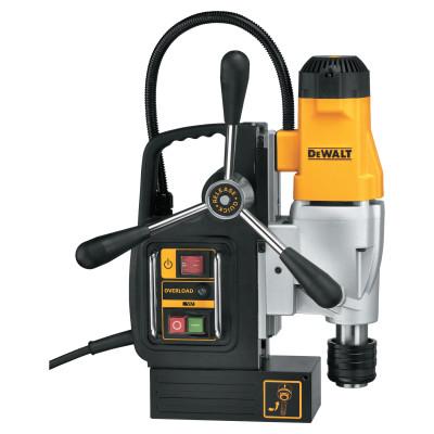 DeWaltÂ® Two Magnetic Drill Presses, 2 in diameter Cap., 1/2 in Chuck, 300 - 400 rpm, DWE1622K