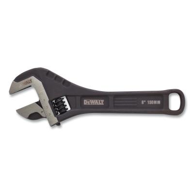 DeWalt® All Steel Adjustable Wrench, 15 in Overall Length, 2.06 in Opening, DWHT80270