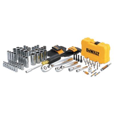 DeWalt® Mechanics Tools Set; 108 pc; 1/4 in and 3/8 in Drive, DWMT73801