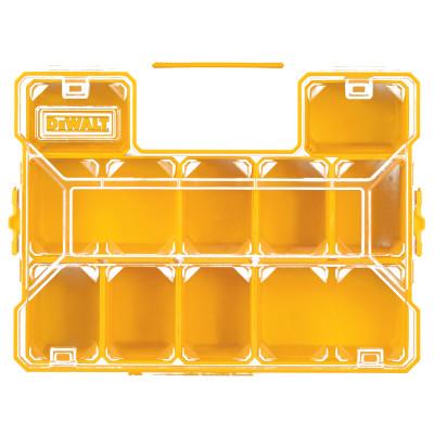 DeWalt?? Deep Pro Organizers, 13 1/8 in x 14 in x 4 1/2 in, Plastic, Black/Yellow, DWST14825