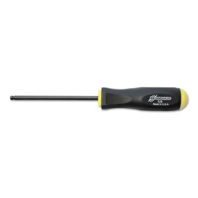 Bondhus® Balldriver Hex Screwdrivers, 1/4 in, 9.7 in Long, 10612